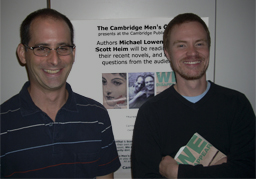 Michael & Scott at the
                                    Cambridge Public Library Event