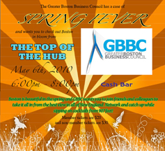 GBBC Spring Event -
Click for details GBBC Spring Event - Click for
details
